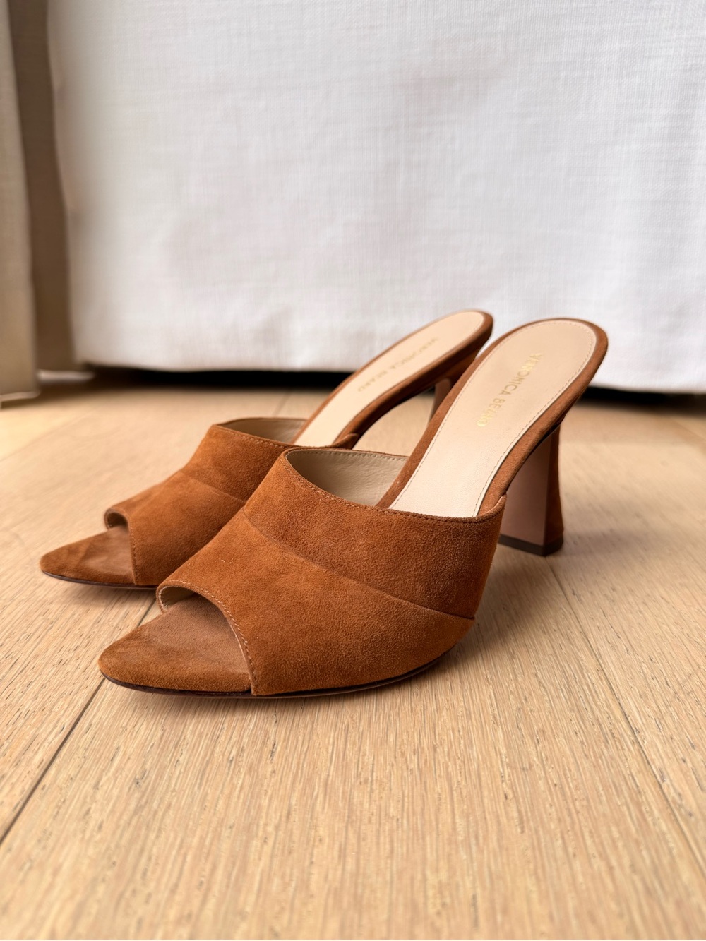 Veronica Beard Thora Suede Mule Sandals